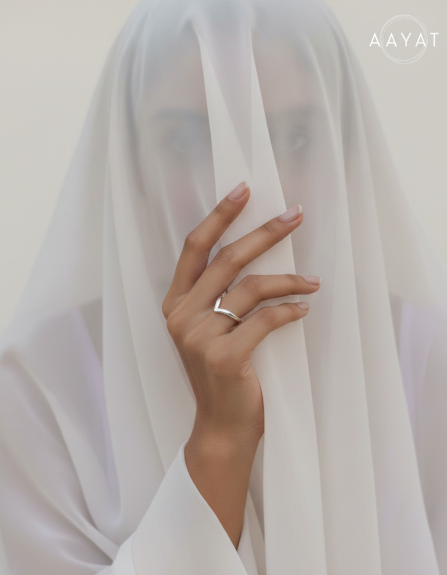 Aayat Vea Silver Ring