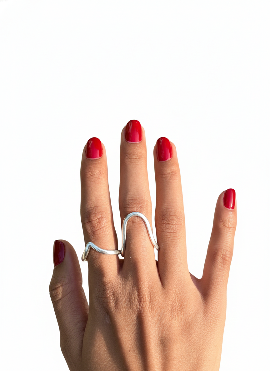 Aayat Vea Silver Ring