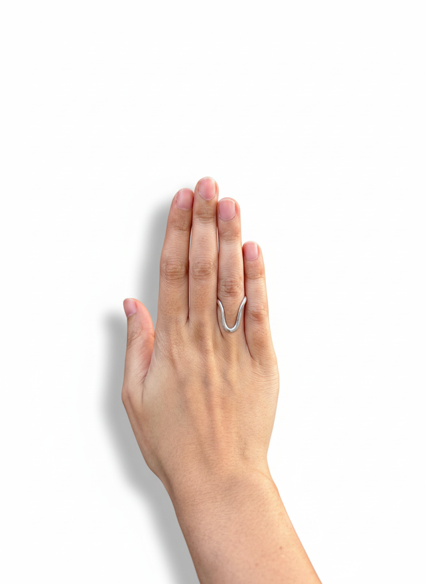 Aayat Vaki Silver Ring