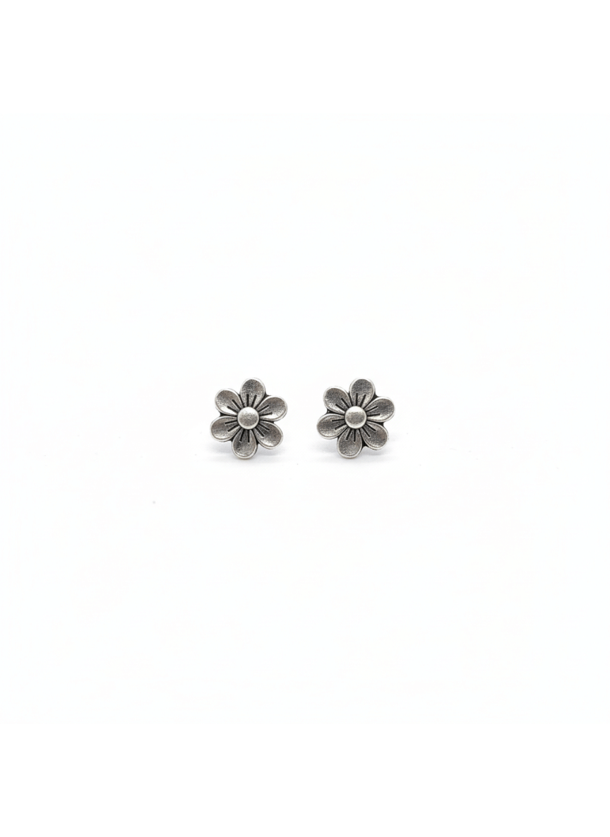 Aayat Bloom Silver Studs