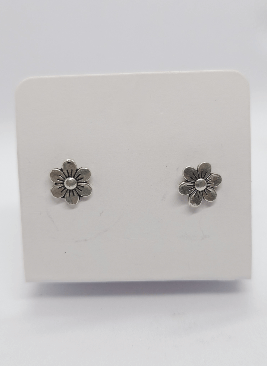 Aayat Bloom Silver Studs