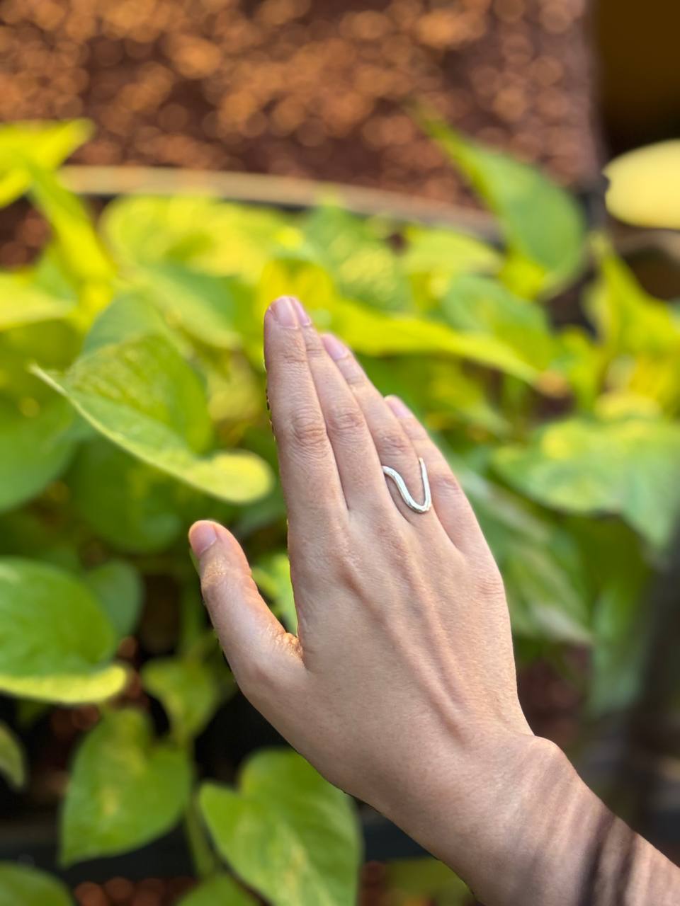 Aayat Vaki Silver Ring