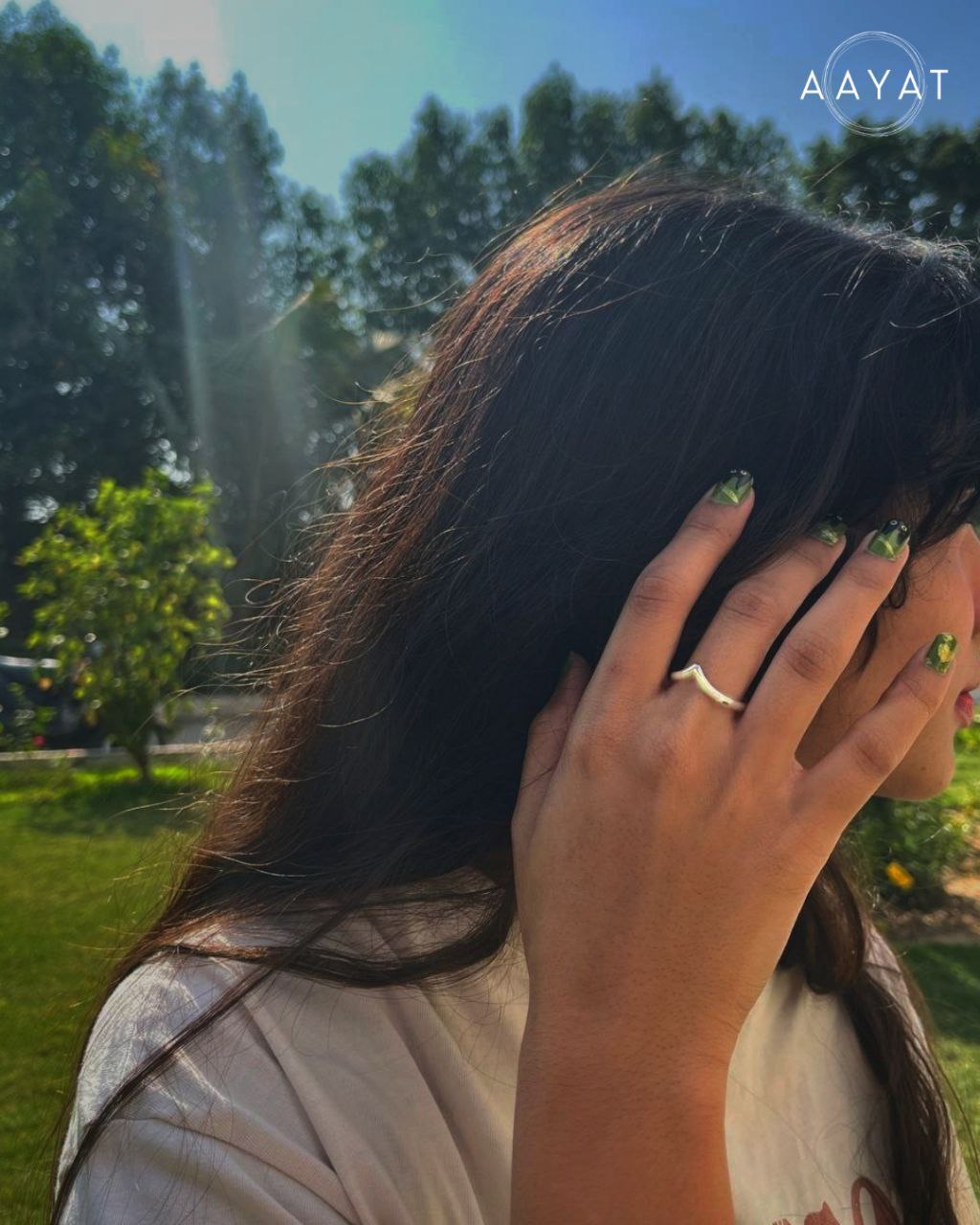 Aayat Vea Silver Ring